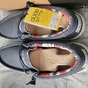 Hey Dude Men's Gray Loafers